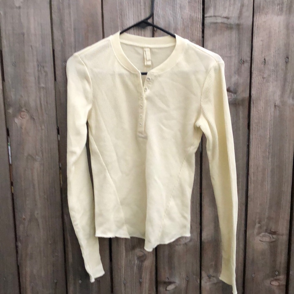 Skims waffle shirt